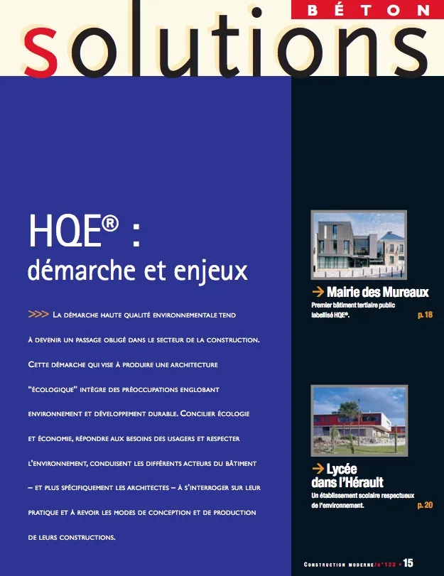 HQE : démarche et enjeux 