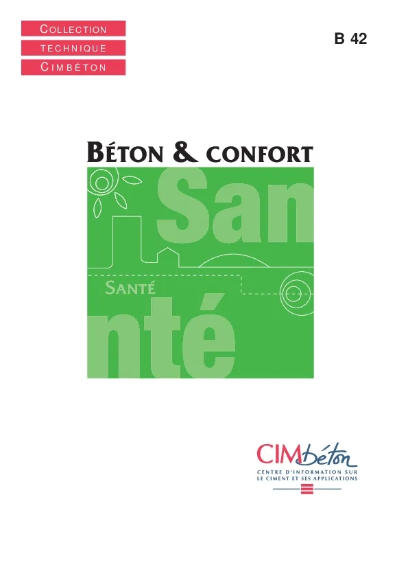 Béton et confort : la santé