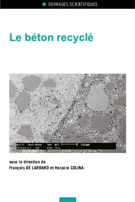 Le béton recyclé
