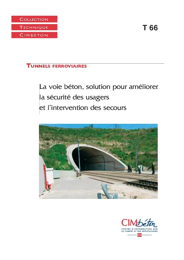 T66. Tunnels ferroviaires