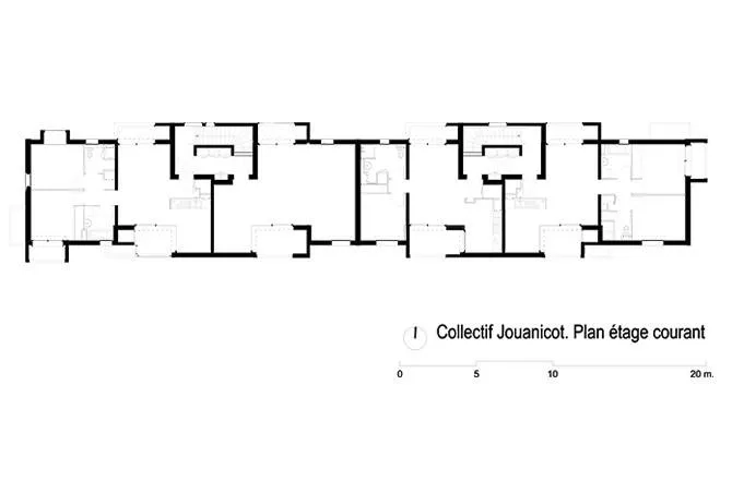 Plan étage courant Plan étage courant